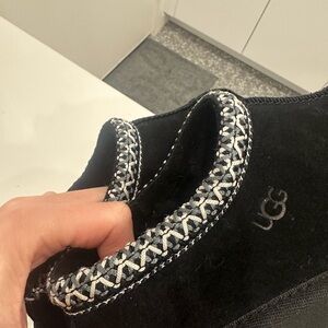 UGG Black Textured Sole Boots